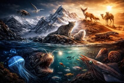 Hihetetlen állati rekordok belső világát feltáró látványos pillanat az ősi természetben