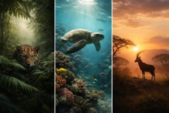 Kihalás szélén álló különleges fajok élő világának vészjele a természeti sokféleség krízisében